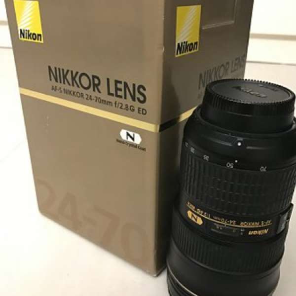 Nikon 24-70mm AF-S f/2.8G ED 85%New