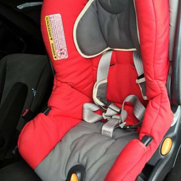 Chicco KEYFIT CAR SEAT RED 0-24 Month