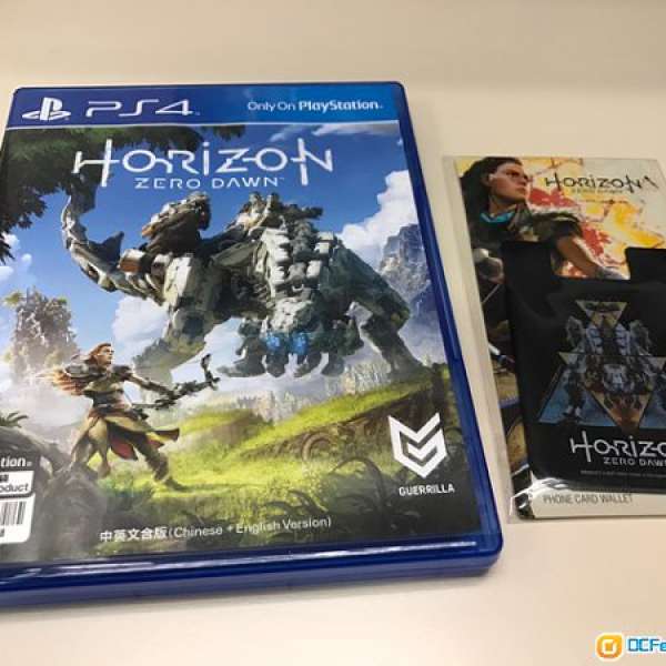 PS4 Horizon Zero Dawn 連 初回預訂特典