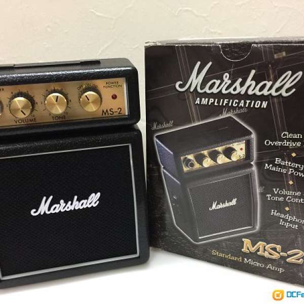 Marshall MS-2 迷你便攜音箱