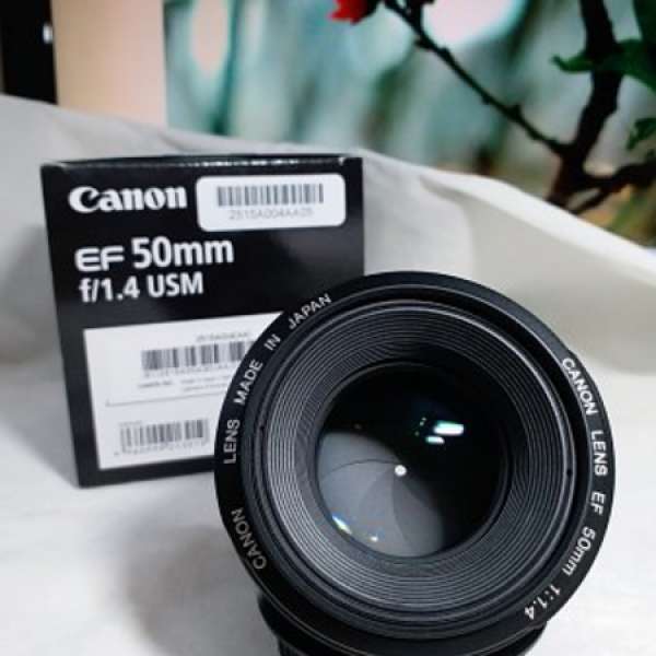 95%新 Canon EF 50mm F1.4 USM