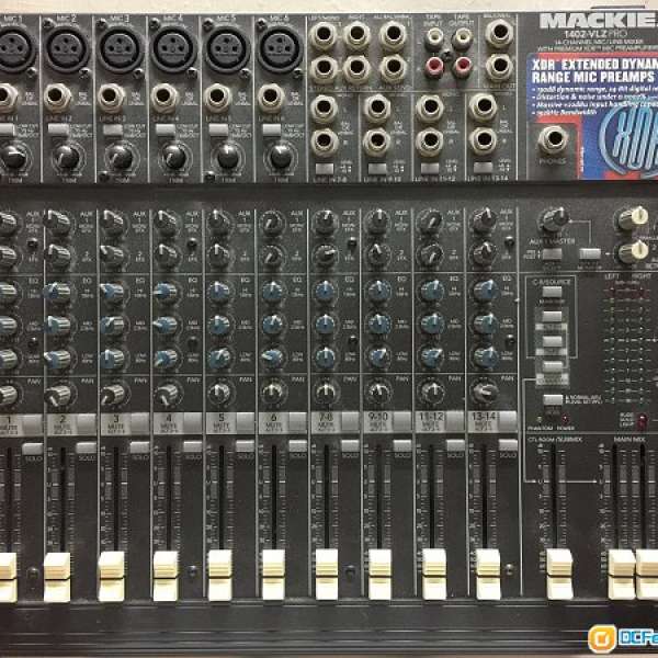 Mackie 1402-VLZ Pro Mixer (14-Channel)