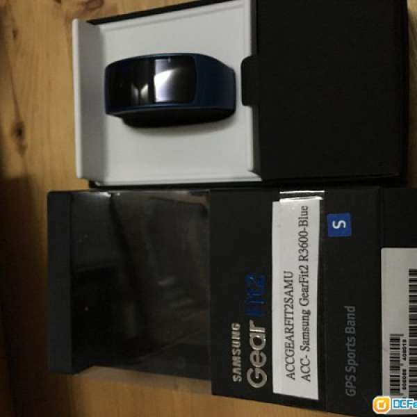 Samsung Gear fit 2 blue 藍 95%新