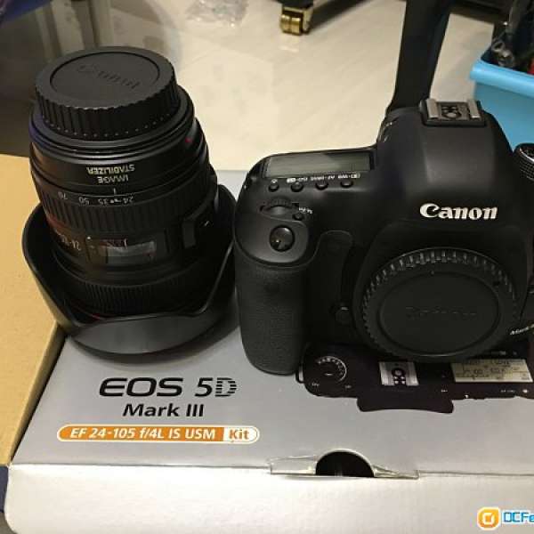 Canon EOS 5D Mark III EF 24-105mm f/4L IS USM Kit