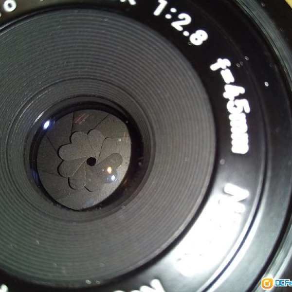 Nikon 45mm f2.8 GN Auto (ai modified)