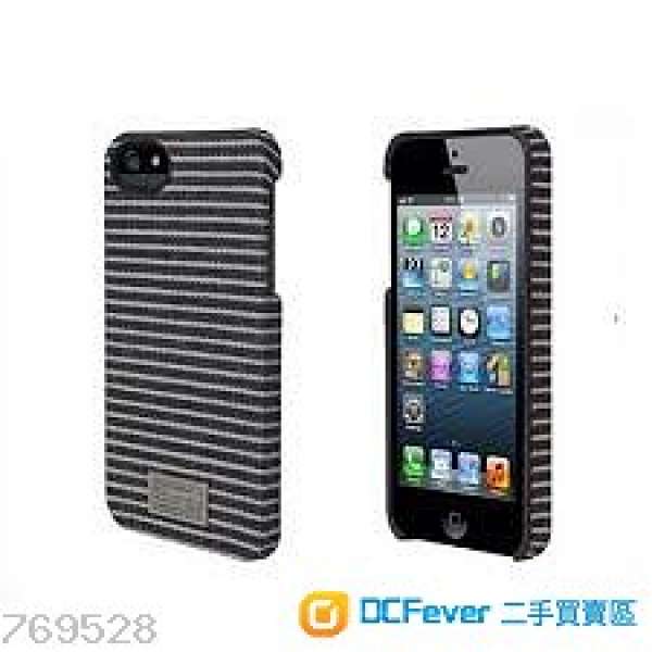 HEX Core case for iPhone 5-black/grey strip美國名牌 手機套