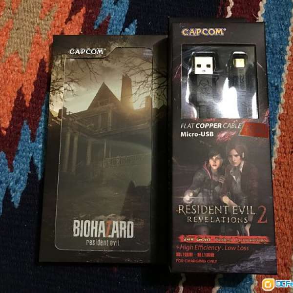 全新Resident Evil Micro usb 線 & iPhone 7 Plus Case