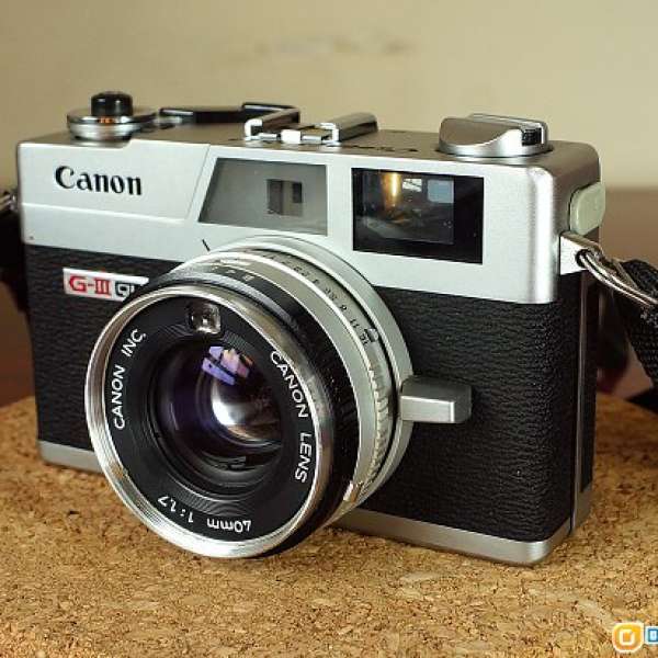 Canon GIII QL17 銀色菲林相機 Made in Taiwan