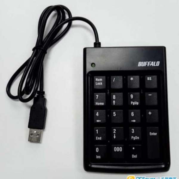 Buffalo USB 數字小鍵盤 (USB Number Pad)