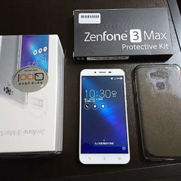 99.99% new 白色行貨有保 Asus Zenfone 3 Max 5.5" (ZC553KL)