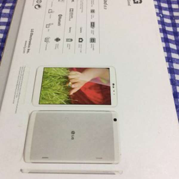 LG G pad 8.3 （LG-V500) wifi版16GB 白色