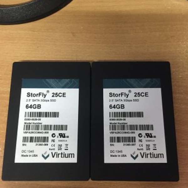 virtium 64GB SSD Made in USA 2.5吋SATA