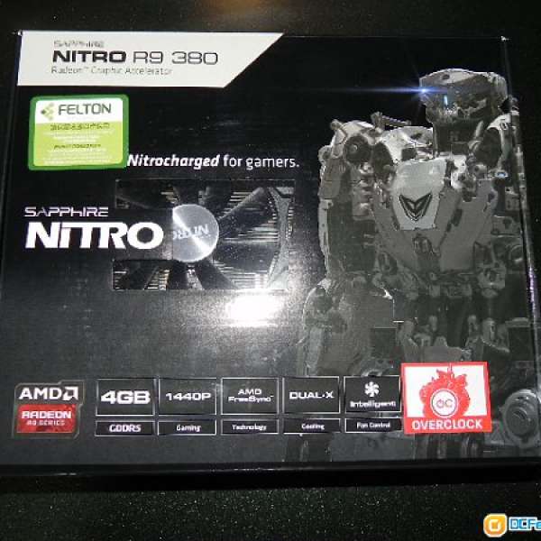 SAPPHIRE Radeon R9 380X NITRO Dual-X OC 4GB GDDR5