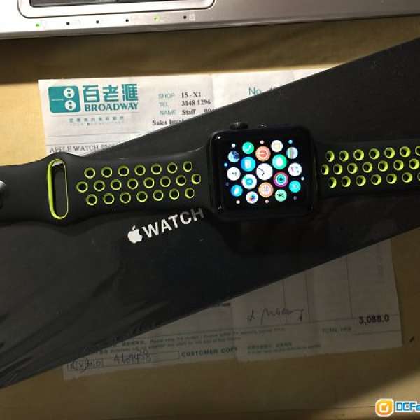 42mm Apple Watch Nike+ series Black 99% new