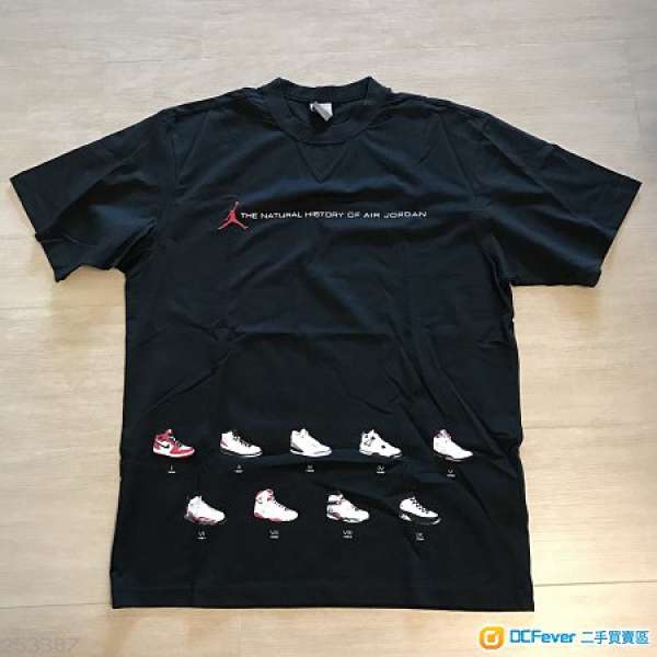 私人珍藏 - 原裝行貨全新絕版Nike Air Jordan Tee (1-18代)