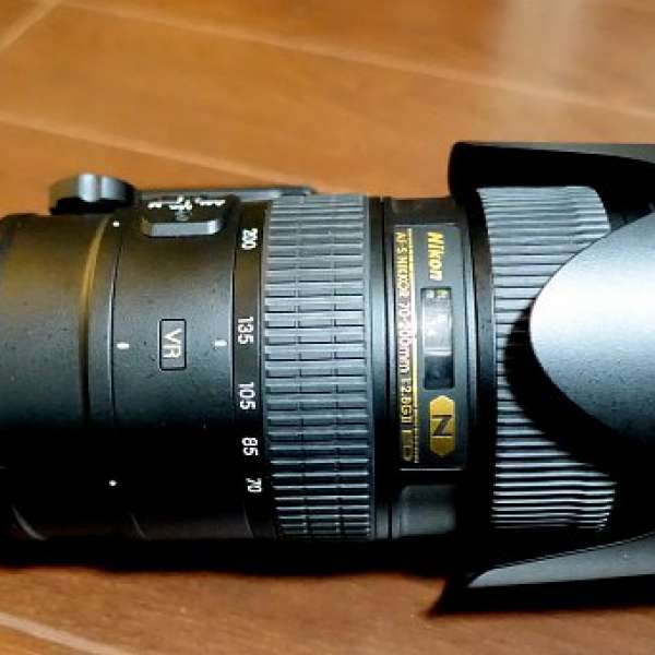 Nikon AF-S Nikkor 70-200mm F2.8 G VR II lens