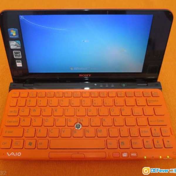 絕版 SONY VAIO VPCP115KG 8吋 罕有 橙色 手提電腦 送專用保護套