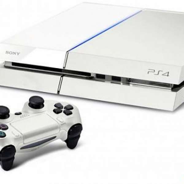 放SONY PS4 CUH-1106A (WHITE) 白色機 + 一手制