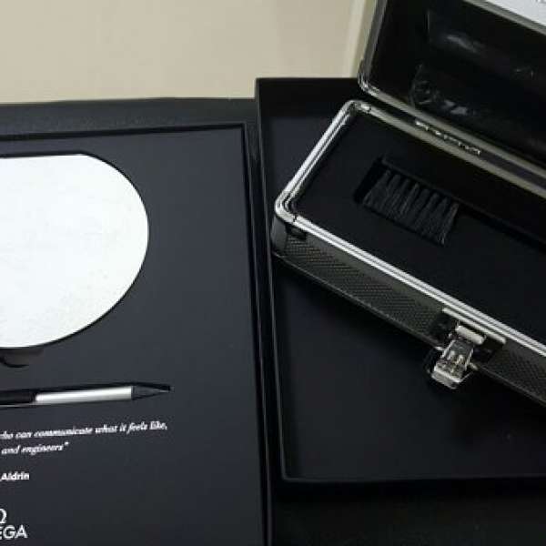 Omega watch cleaning kit and Memo Pad Kit