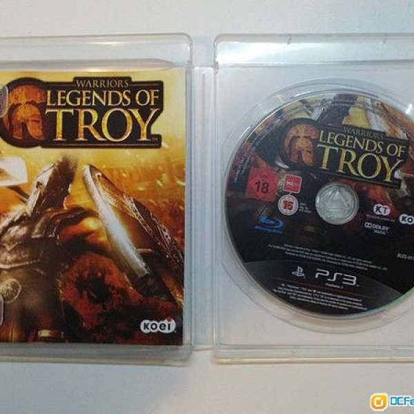 PS3 Warriors Legends of Troy 無雙 特洛伊無雙 羅馬 爽快 動作 歐版 Game
