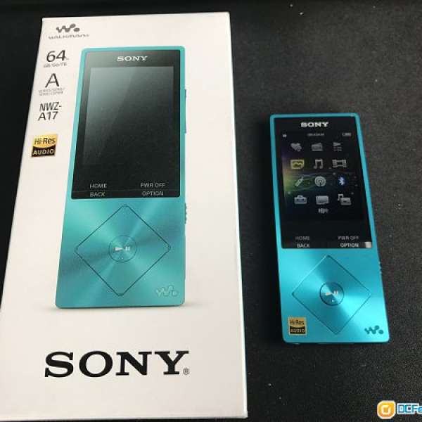 賣Sony NWZ-A17 藍色 64GB 行貨 98% (已過保)