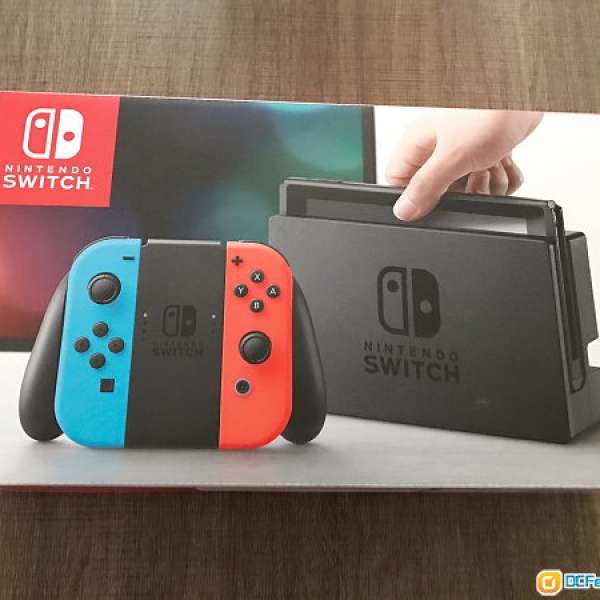 全新未開 任天堂 Switch 紅藍 現貨一部 唔駛跟game配件 可即日交易