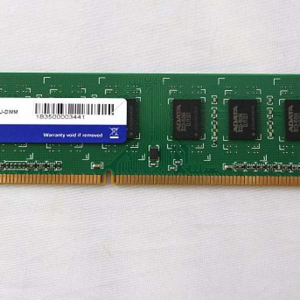 Adata 4GB DDR3 RAM for desktop PC (行貨 永久保用)