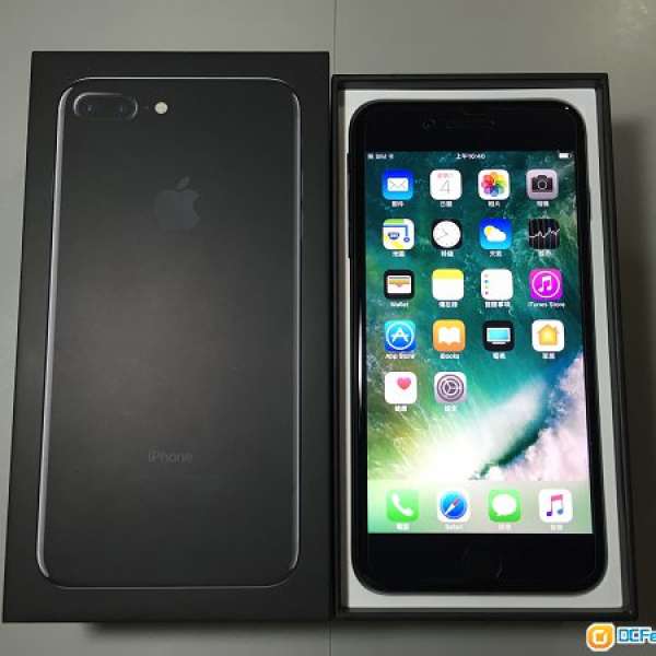 Apple iPhone 7 Plus 5.5  *128GB 香港行貨 亮黑 *99%new ! *行保至24/12/2017 ！