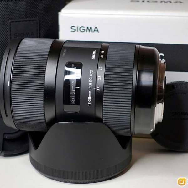 98%新 Sigma ART 18-35mm f/1.8 DC (Canon)