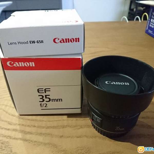 Canon EF 35mm f2 90% New