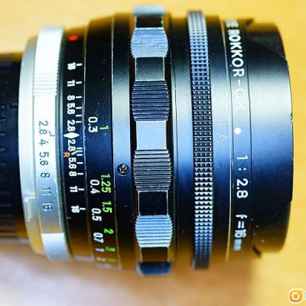 Minolta Fisheye MC 16mm f2.8 MC mount