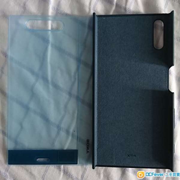 90%新Sony Xperia XZ 原裝藍色機套 - SCTF10