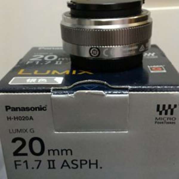 Panasonic LUMIX G 20mm F1.7 II 第二代