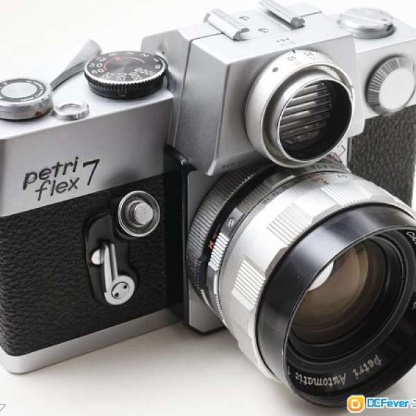 Petri Petriflex 7  附 Petri 55mm f/1.8   產自1963年古董單鏡反光機連鏡頭  (當...