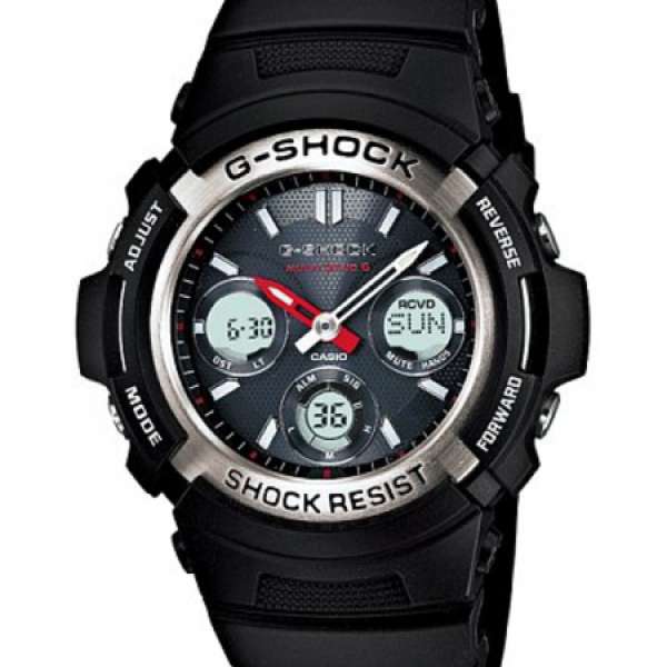 G-SHOCK指針雙顯錶款AWG-M100
