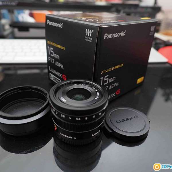 Panasonic Leica DG Summilux 15mm F1.7 黑