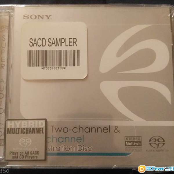 (發燒試音推薦!!) 全新未拆Sony SACD Stereo And Multichannel Demo