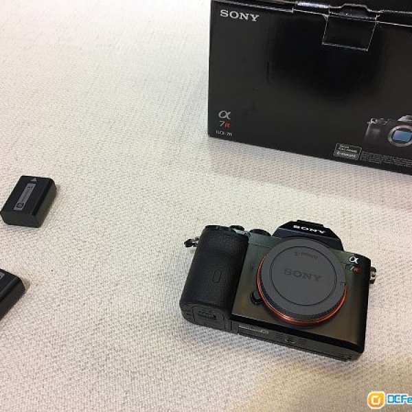 Sony A7R w/ charger, 3 x batteries