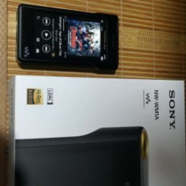 99% New Sony NW-WM1A 黑色行貨