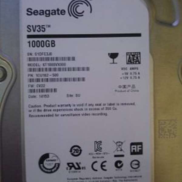 Seagate hd 1TB