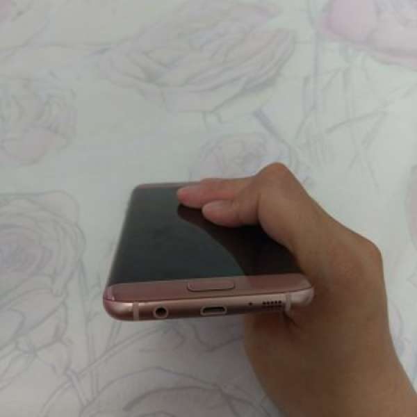 Samsung s7 edge 粉色