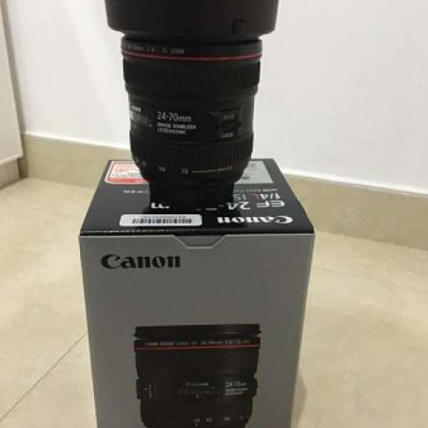 Canon EF 24-70mm f/4L IS USM (95%new)