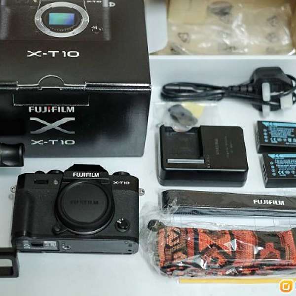 出售95% NEW FUJIFILM X-T10 黑色(行貨未過保)