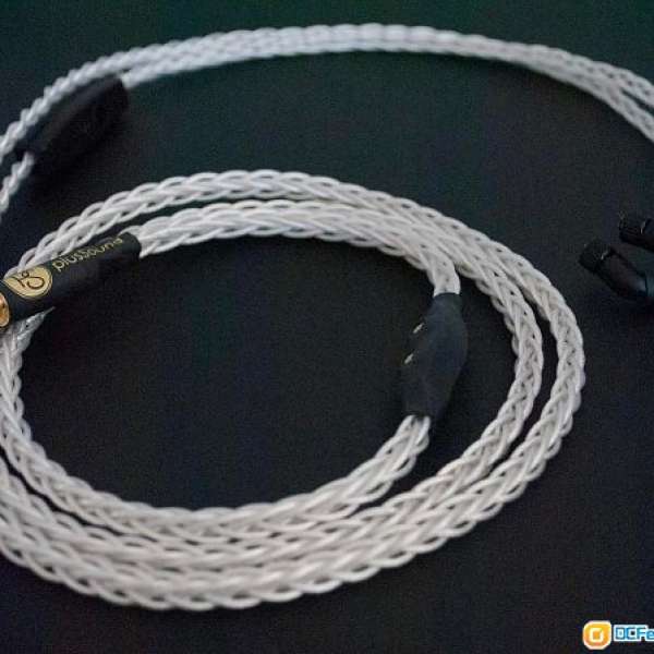 plusSound X8 Silver + Gold T6 Siren cable