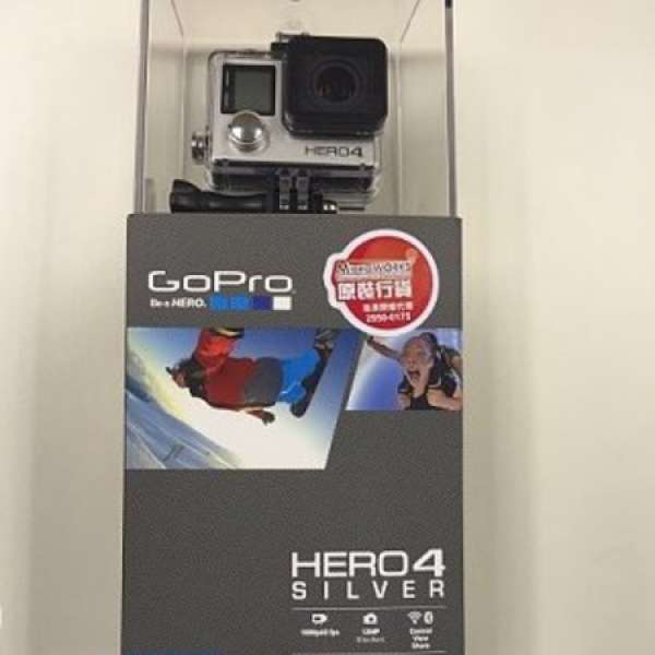 出售全新GoPro Hero 4 Silver Edition行貨