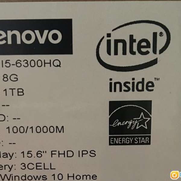 99% New Lenovo ideapad 700-15ISK i5 HQ 8GB Ram GTX950M 1TB HDD