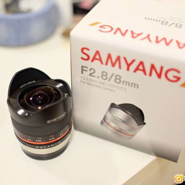 Samyang 8mm F2.8 Fish Eye II ( Fuji )