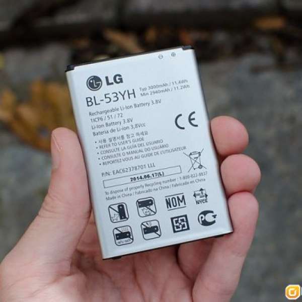 LG G3 原裝拆機電池 3000mah LG V10 V20  Samsung Galaxy Note 4 3 Edge 實體店交收