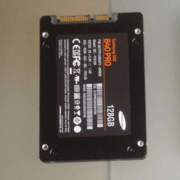 Samsung SSD 840 Pro 128GB  SATA III