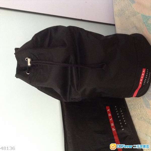 全新 Prada Luna Rossa Extreme Black Sports Bag , Great For Gym